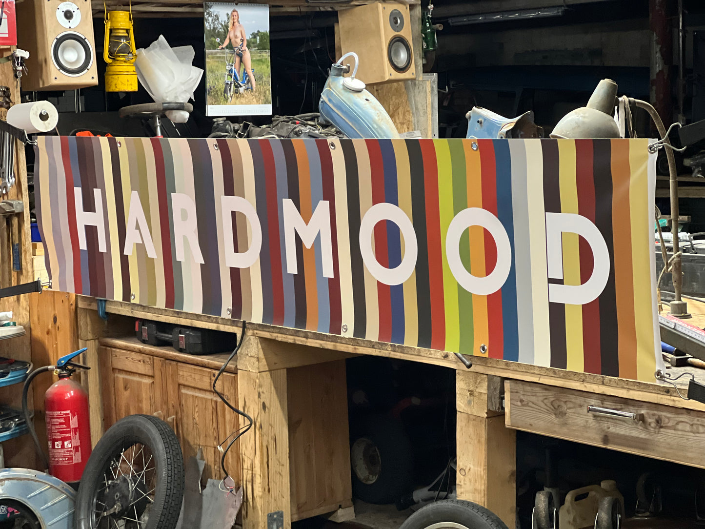 HARDMOOD Color Banner 2,50m x 0,5m