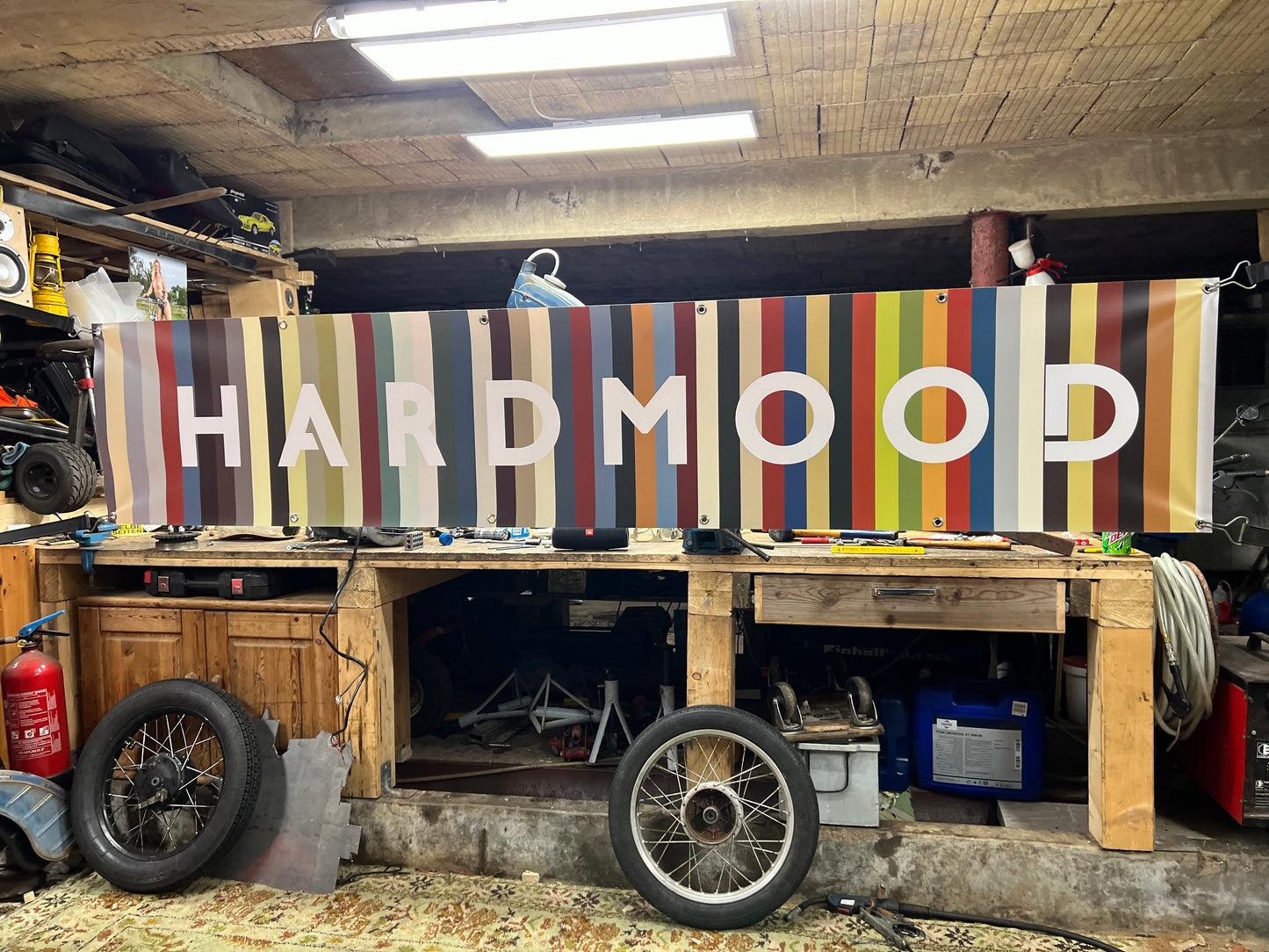 HARDMOOD Color Banner 2,50m x 0,5m