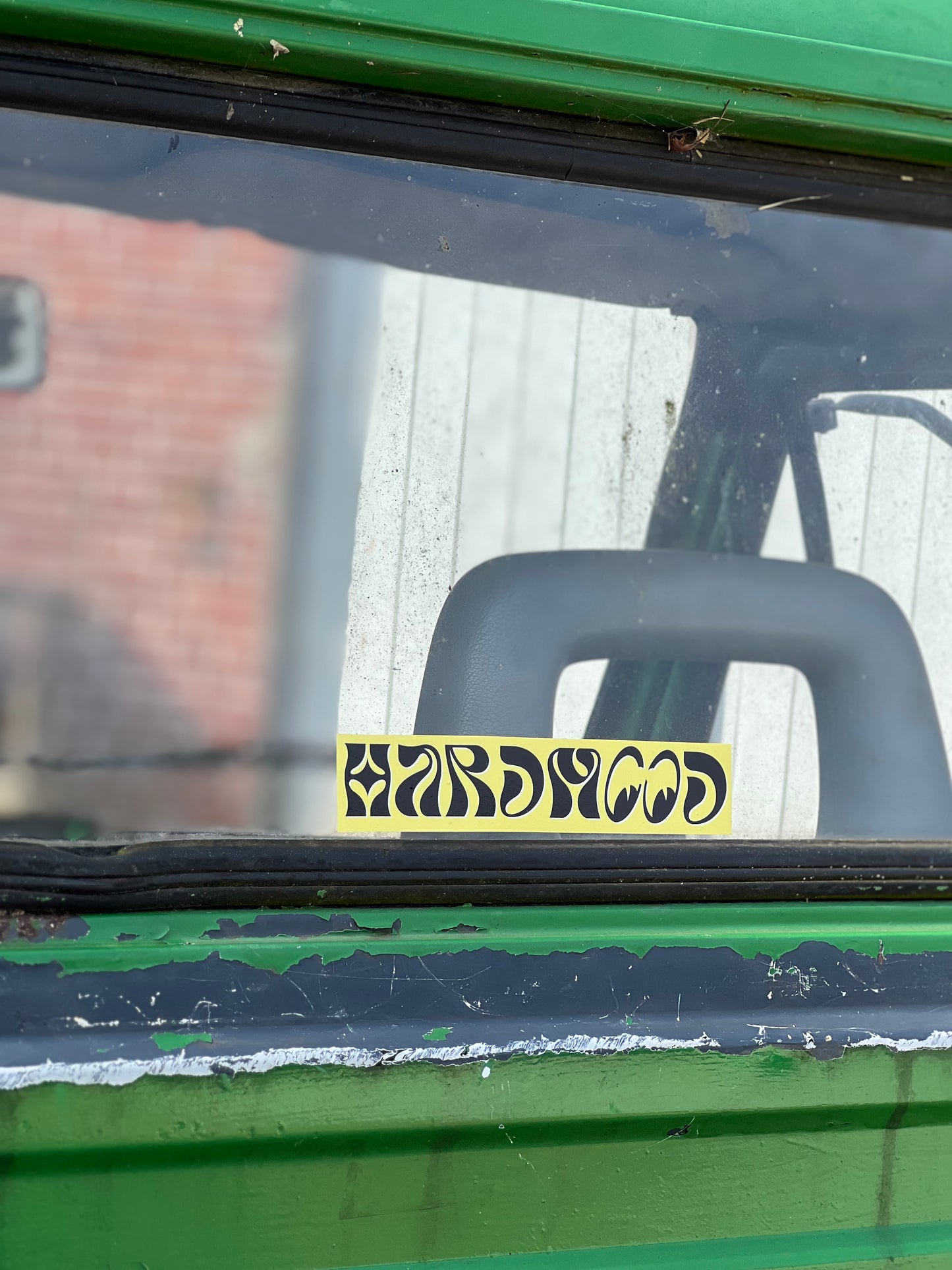 HARDMOOD Yellow Sticker