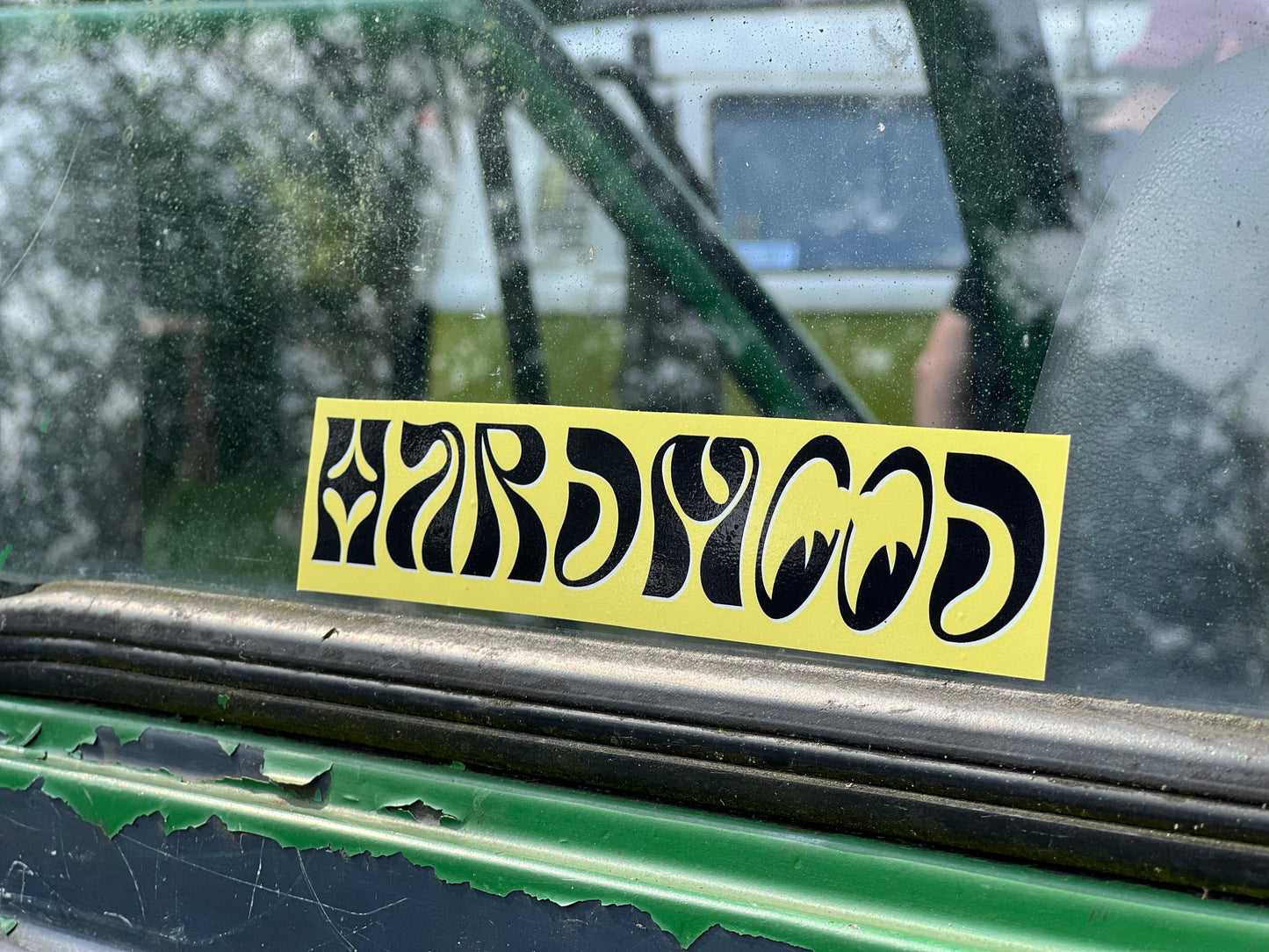 HARDMOOD Yellow Sticker