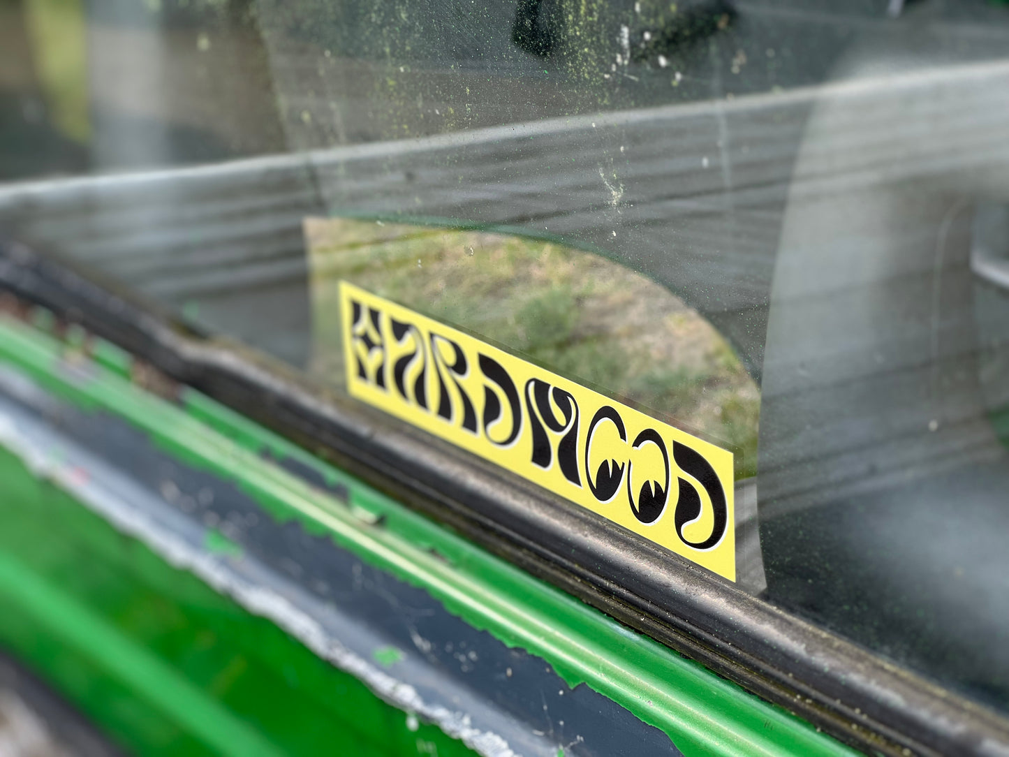 HARDMOOD Yellow Sticker