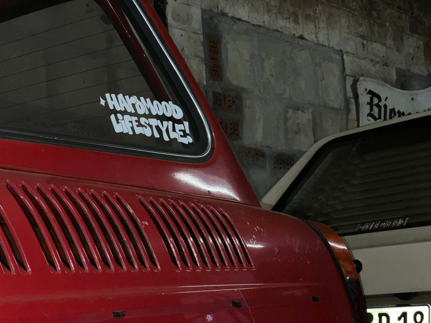 HARDMOOD LIFESTYLE STICKER