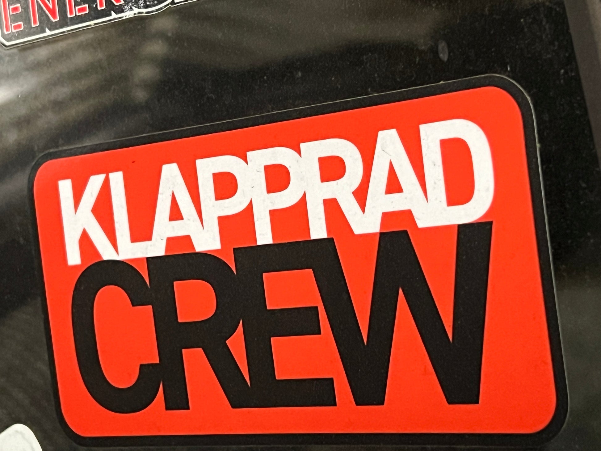 klapprad aufkleber KLAPPRADCREW Sticker – HARDMOOD production