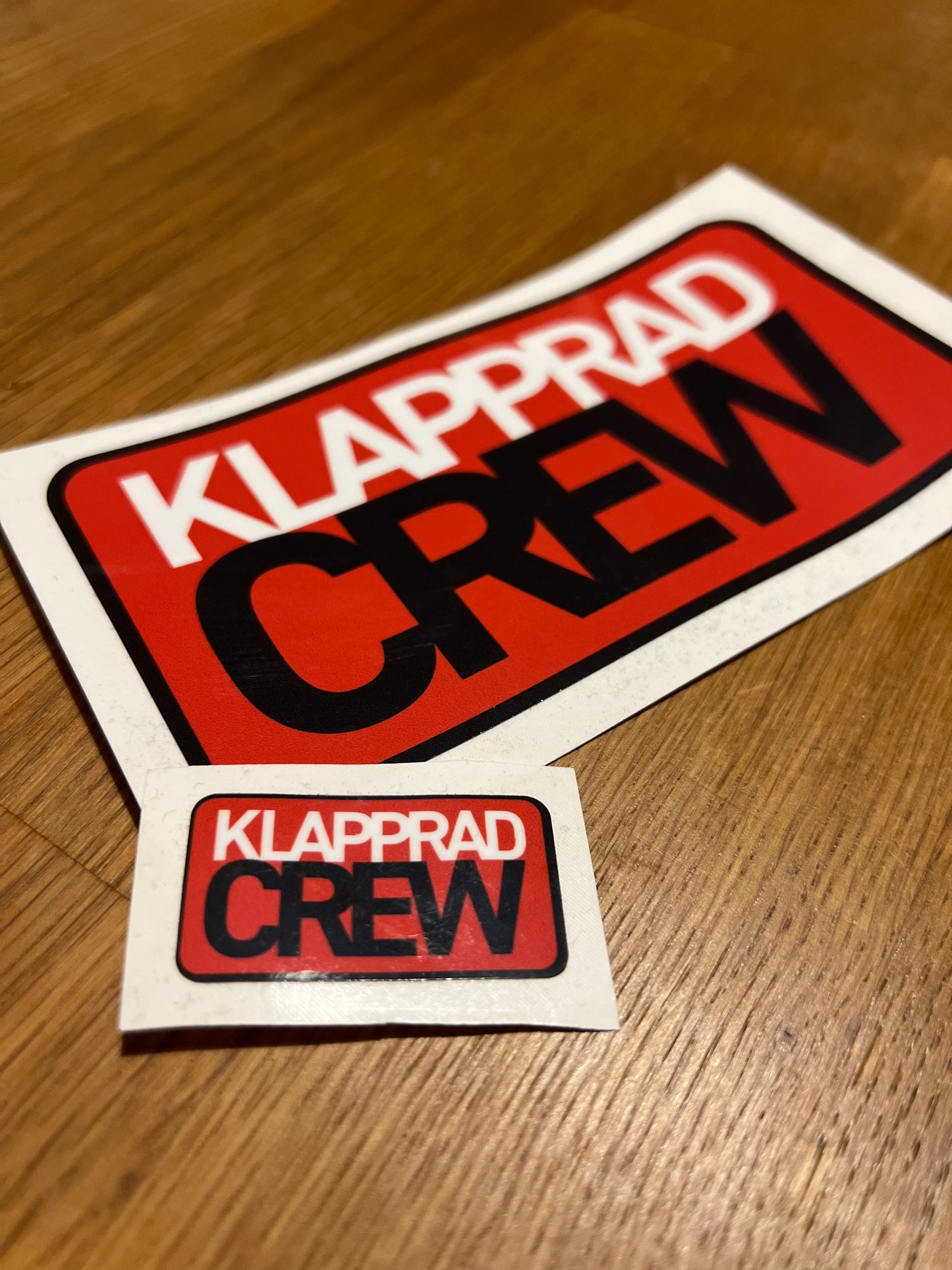 KLAPPRADCREW Sticker