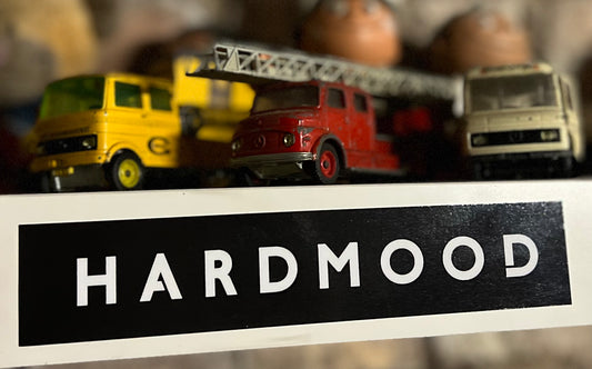 H A R D M O O D Sticker Black & White